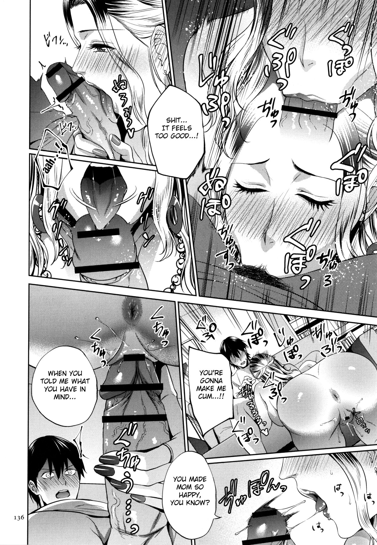 Hentai Manga Comic-Honey Mother And Child Immoral-Read-134